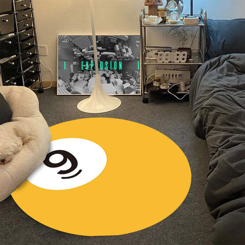 Cue Ball Rug
