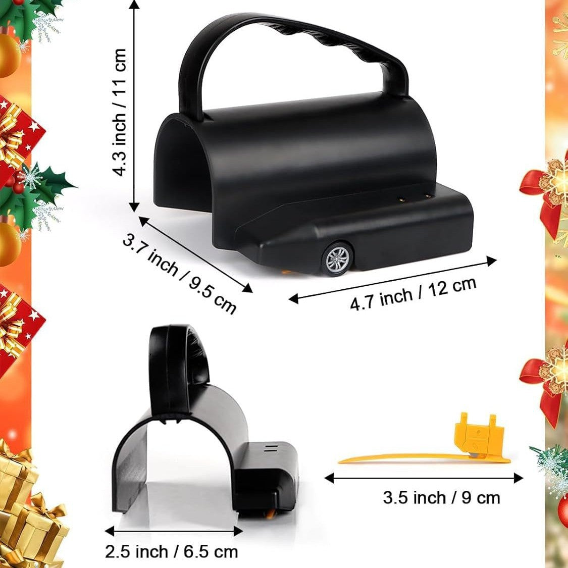 Upgraded Wrapping Paper Roll Cutter with Four Blades
