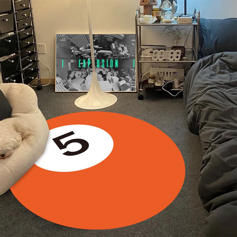Cue Ball Rug