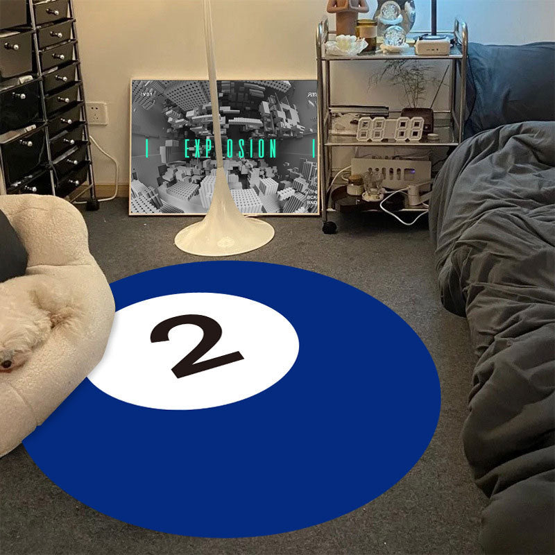 Cue Ball Rug